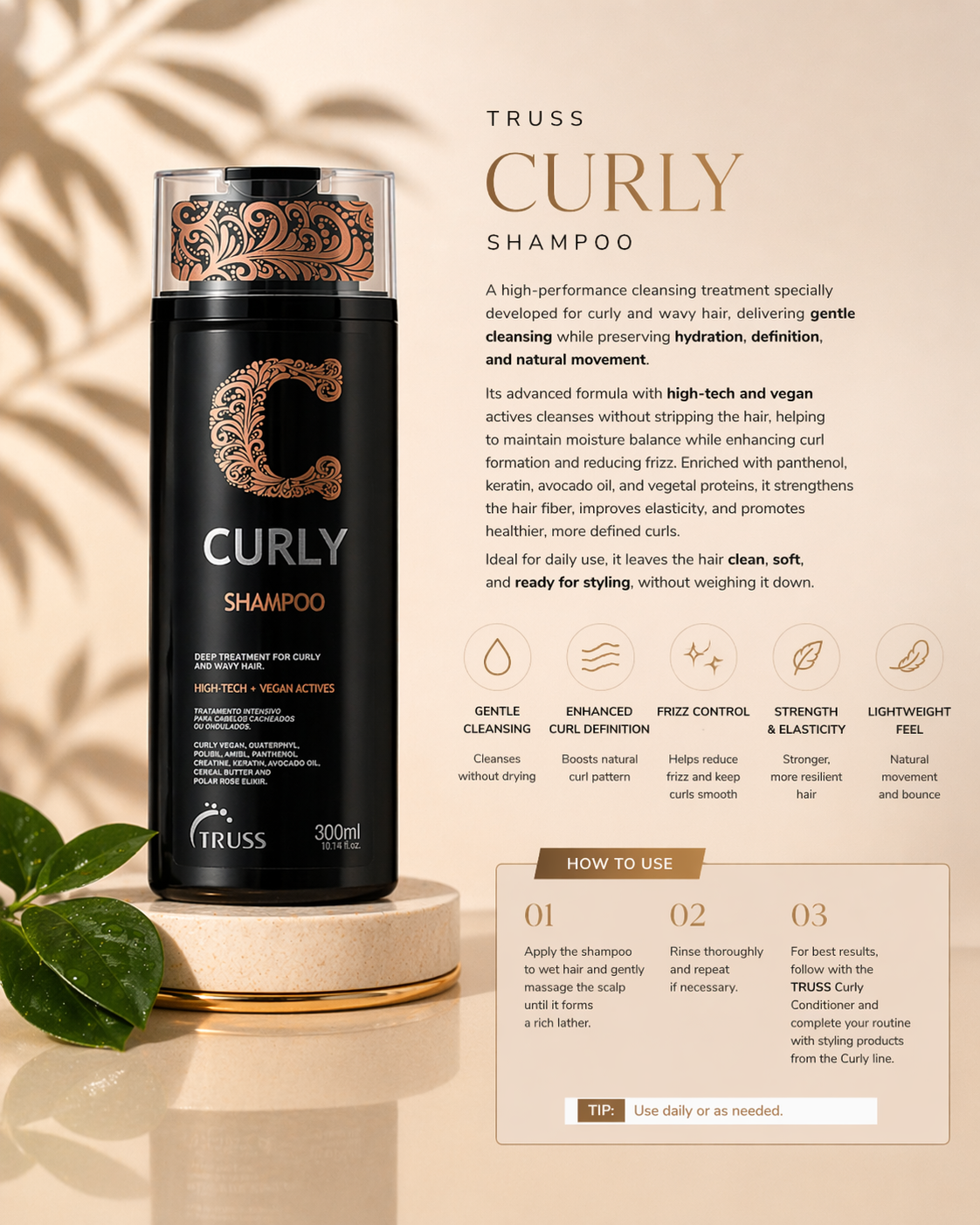 TRUSS Curly Shampoo